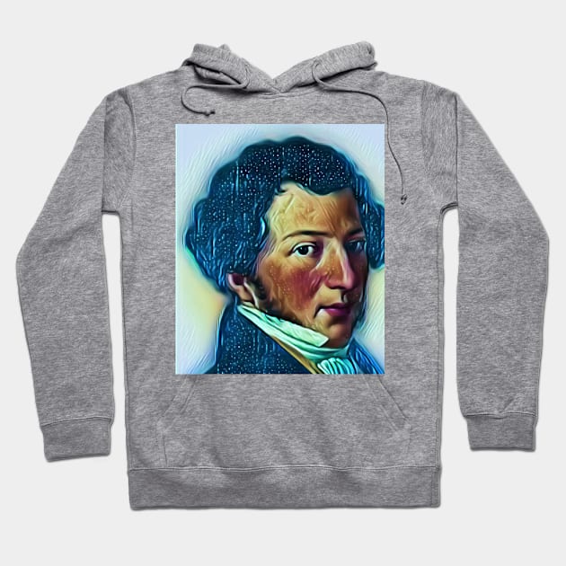 Gioachino Rossini Portrait | Gioachino Rossini Artwork 5 Hoodie by JustLit